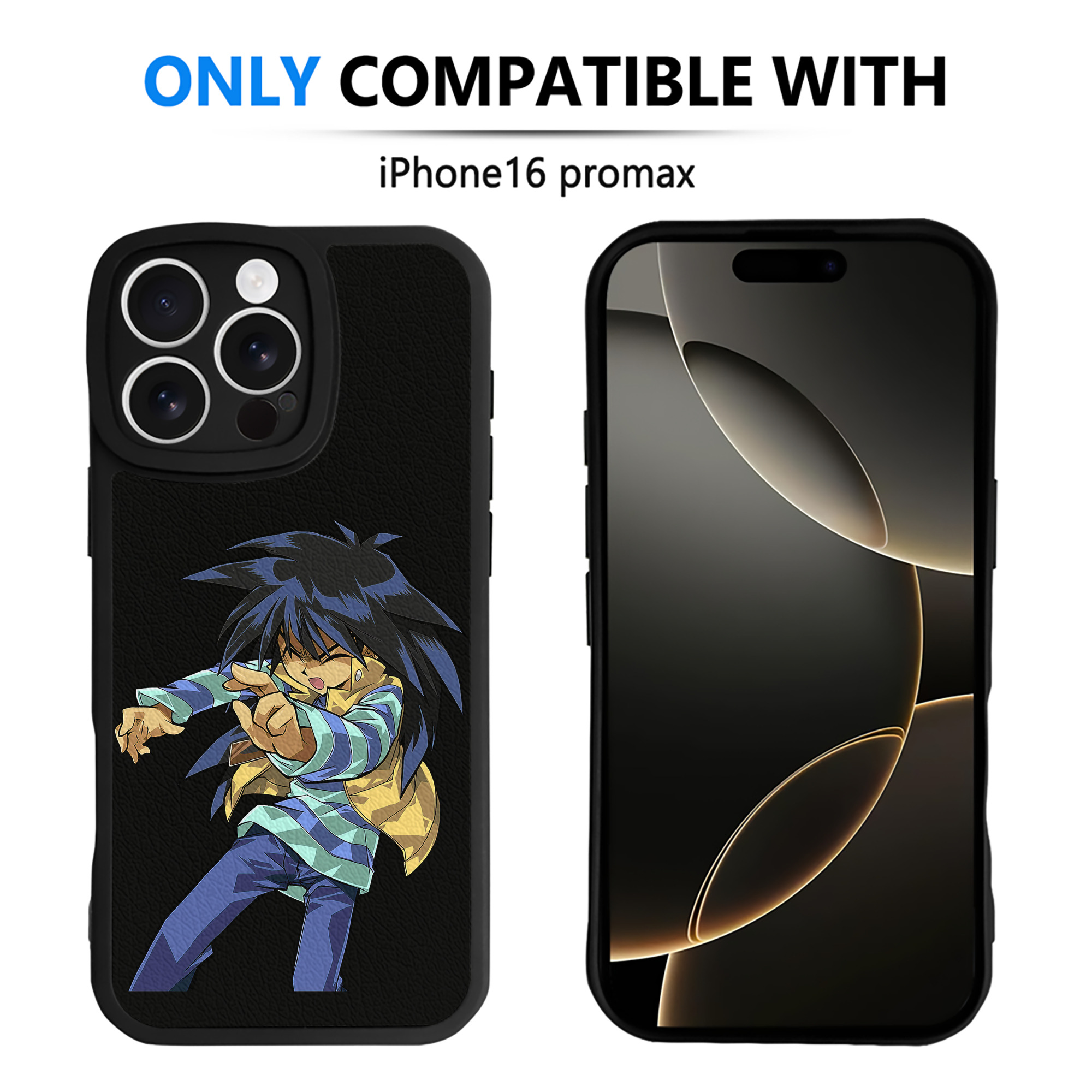 （画像用） 遊☆戯☆王 Yu-Gi-Oh! 【iPhone 16シリーズ対応】シリコンスマホケース（レザー調） 材質：シリコン